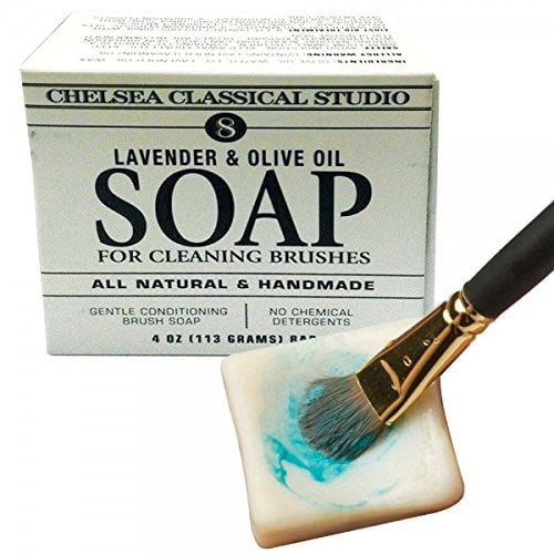 Chelsea Classical Studio Lavender & Olive Oil Brush Soap