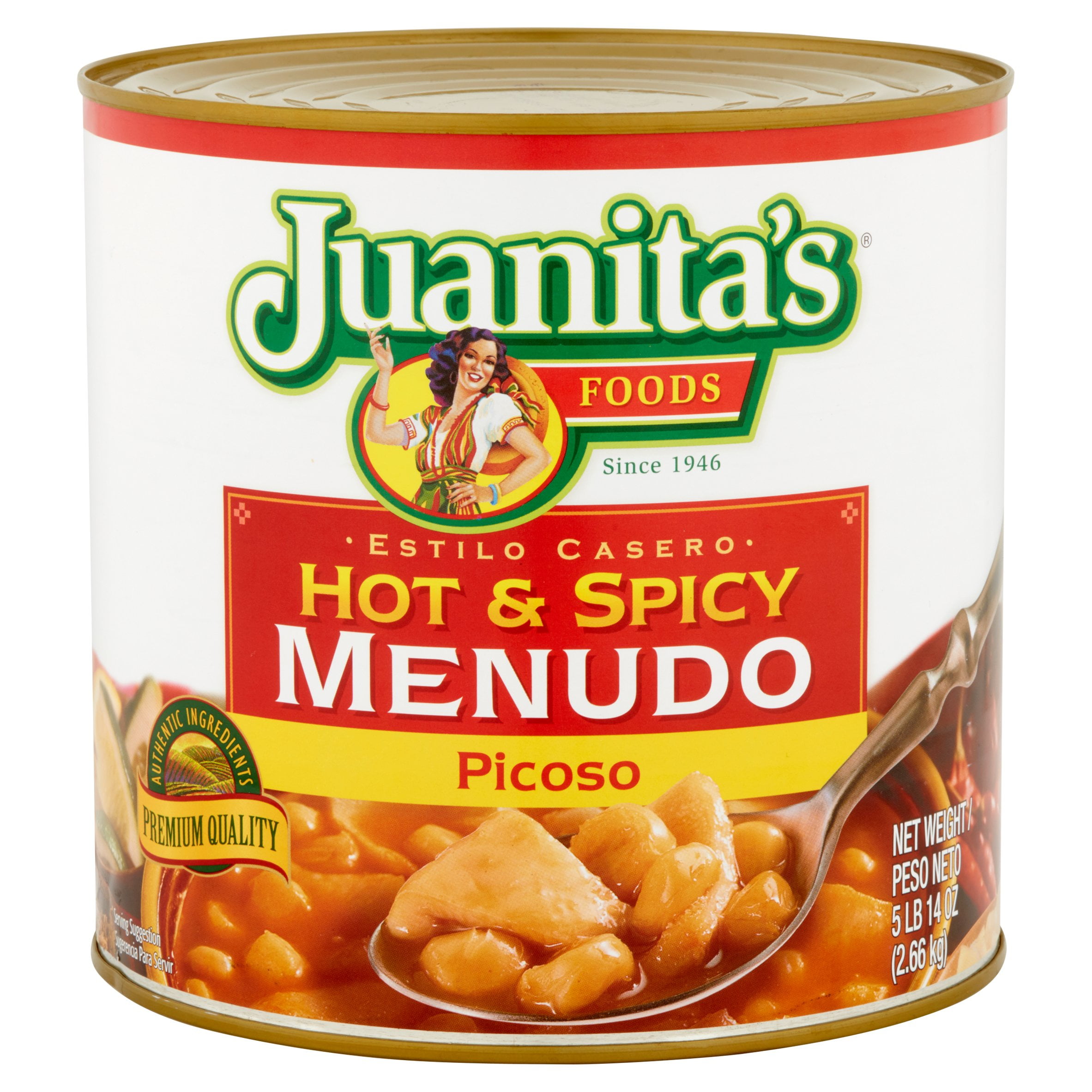 Juanita's Hot & Spicy Menudo, 94 oz