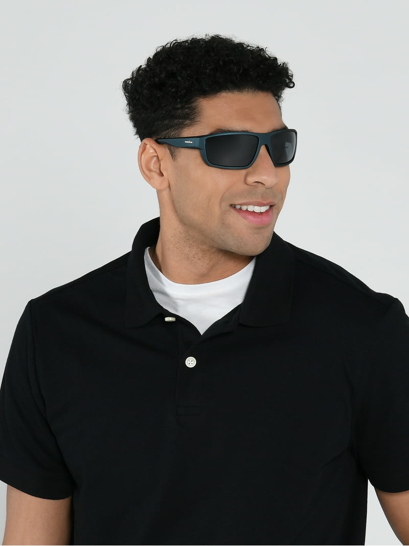 Ironman Wrap Around Polarized Sunglasses - Walmart.com