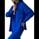 thumbnail image 2 of Conjuntos Casuales de Salón para Mujer, Camisas de Larga con Botones y Pantalones de Pierna , Conjuntos de Chándal Azul L, 2 of 8