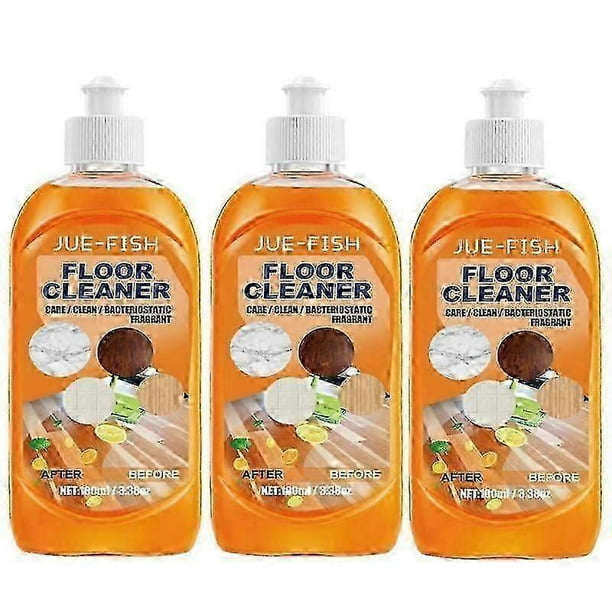 3-Pack Floor Cleaner Solution for Roborock & Omo Robot Vacuums - Gentle on All Floor Types