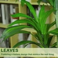 thumbnail image 6 of VIVATREES 5FT Dracaena Draco Artificial Dragon Tree Faux Corn Plants Realistic Fragrans Faux Tree with Black Square Pot, Artificial Plants for Home Office Decor, Interior Outdoor Decoration 2 Pack, 6 of 8