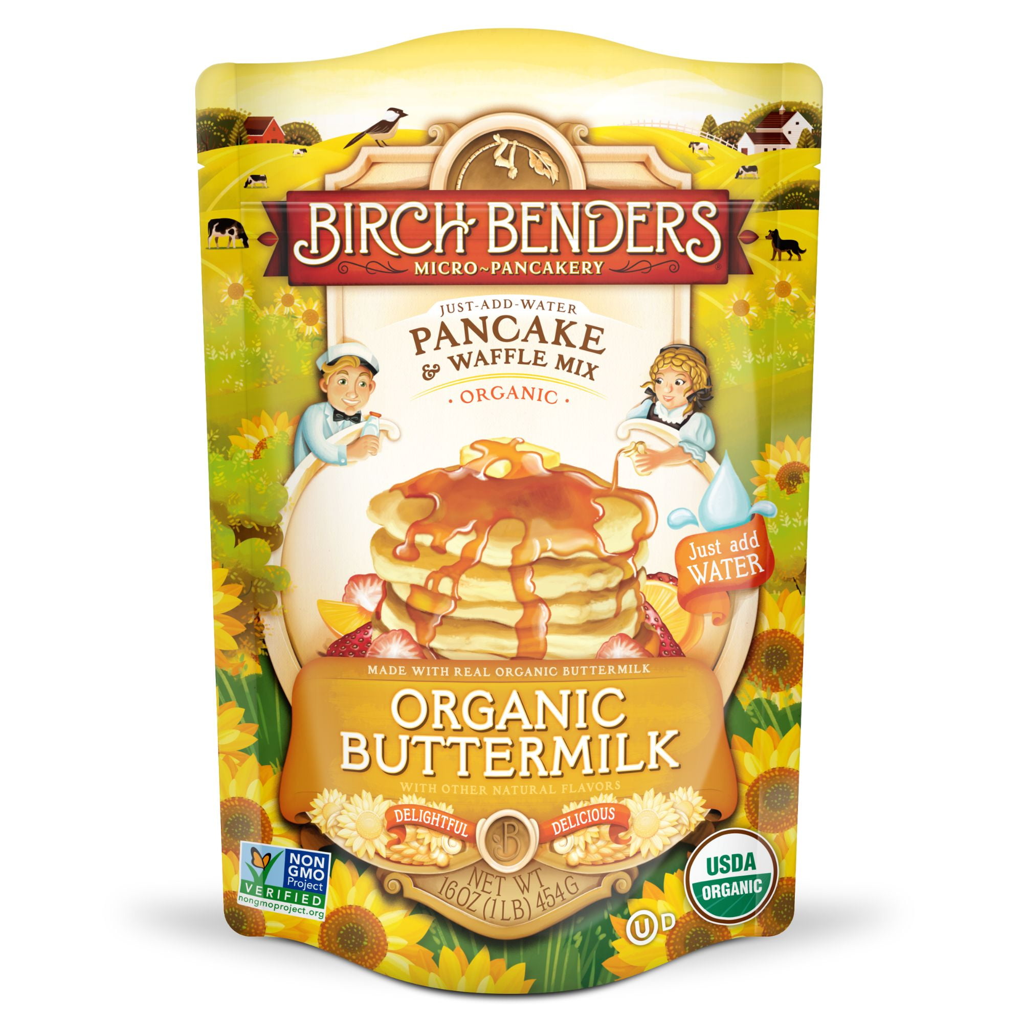 Birch Benders Organic Buttermilk Pancake Mix, 16 oz