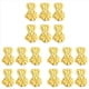 thumbnail image 1 of 9 Pares de Respaldos para Aretes, Elevadores de Respaldos para Aretes Pesados, Respaldos Ajustables HipoalergéNicos para Aretes (Dorado), 1 of 5