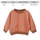thumbnail image 2 of Hukapapa Suéter para bebé pequeño, cuello redondo, manga larga, jersey de punto, Tops, sudadera de otoño e invierno, 90cm, 2 of 5