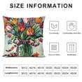 thumbnail image 5 of is in The Air Decorative Throw Pillow Covers, My Flower Cushion Case Decor, Home Decoration for Sofa Couch, 5 of 5