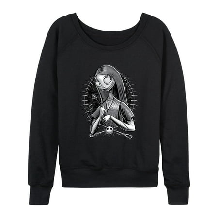 The Nightmare Before Christmas - Sally Vignette - Women's Lightweight French Terry Pullover