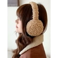 thumbnail image 6 of Deago Ear Muffs for Winter Men Women Plush Earmuffs Foldable Cute Ear Covers Cold Weather Fluffy Ear Warmers (Black), 6 of 9