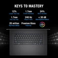 thumbnail image 2 of ASUS - ROG Zephyrus G16 16" 2.5K OLED 240Hz Gaming Laptop - Intel Core Ultra 9 285H - 16GB RAM - NVIDIA RTX 5070 - 1TB SSD - Eclipse Gray, 2 of 6