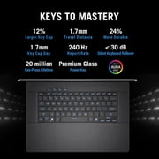ASUS - ROG Zephyrus G16 16 2.5K OLED 240Hz Gaming Laptop - Intel Core Ultra 9 285H - 16GB RAM - NVIDIA RTX 5070 - 1TB SSD - Eclipse Gray