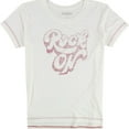 thumbnail image 5 of P.J. Salvage Womens Rock On Pajama Sleep T-shirt, White, Small, 5 of 5
