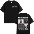 thumbnail image 5 of Rapper MALUMA 2025 Album Graphic T Shirt Men's women Hip Hop Retro Style Short Sleeve T-shirt Fashion Tees Streetwear, 5 of 7