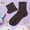 Brown, variant on Women's Novelty Glitter Ankle Socks Ladies Bright Cotton Sock (Rose Gold One Size)