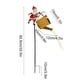 thumbnail image 3 of Adornos navideños, regalos navideños, luces solares de suelo de Papá Noel para Navidad, decoración de patio y jardín de resina, lámpara de césped ambiental, lámpara solar de plástico., 3 of 6