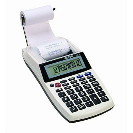 Victor Technologies 1205-4 Business Calculator, Large LCD Display, Black