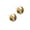 Golden Shadow, variant on Blomdahl | Nickel Free | Medical Plastic 8mm Crystal Stud Earrings | Best Choice For Sensitive Ears