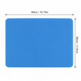 thumbnail image 3 of Silicone Non-Slip Desk Pad - (Sky Blue) 15.7x11.8in Rectangular Table Mat, Heat-Resistant Mouse Pad for Home Office, Waterproof Writing Mat for Laptop Keyboard, 3 of 5