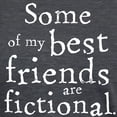thumbnail image 3 of CafePress - More Fictional Friends Women's Deluxe T Shirt - Womens Tri-blend T-Shirt, 3 of 4