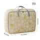 thumbnail image 3 of Xihbxyly Bolsa de Almacenamiento Resistente, Gran Capacidad, Asas Reforzadas, Cremallera Doble, Impermeable, para Organizar La Ropa, Ideal para Viajes y Mudanzas, 76 X 51 X 31 Cm., 3 of 7