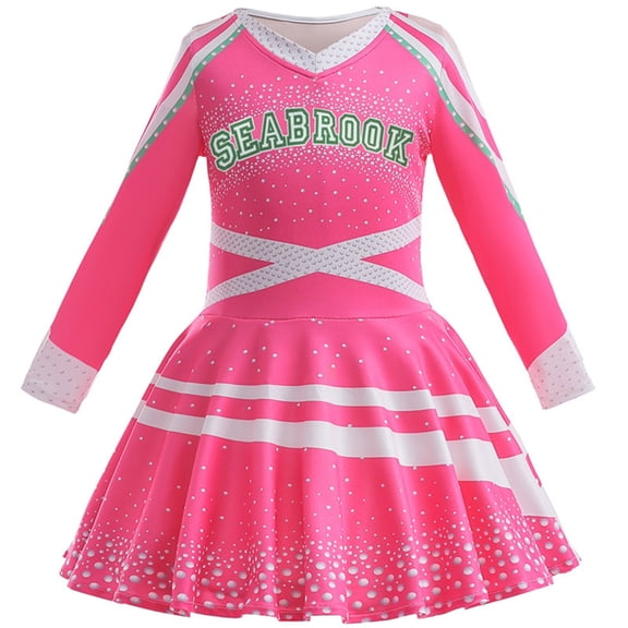 Monster G'ir'ls Cheerleader Costumes Dress Halloween Cosplay Outfits