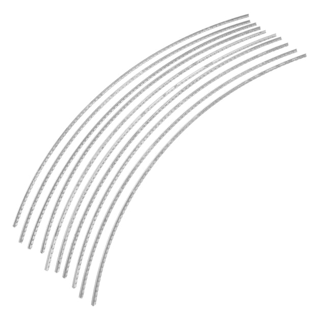 10 Uds. Cables de traste de guitarra, cables de traste de guitarra clásica, trastes de guitarra folclórica, herramientas Luthier de alambre