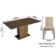 thumbnail image 3 of Juego de Comedor Mesa con Tablero de Madera 4 Sillas Marrón/Imperial Keila Madesa, 3 of 7
