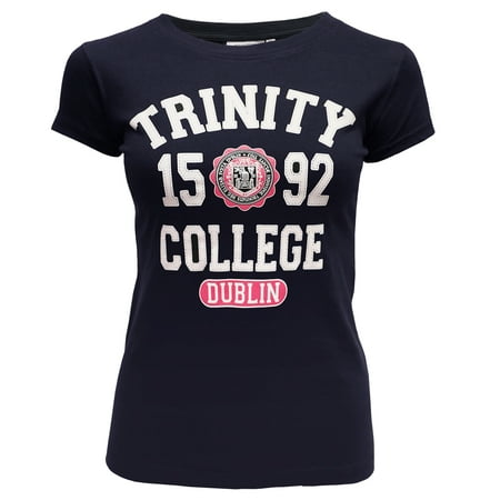 Navy/Pink Trinity 1592 Ladies Tee-Shirt