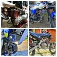 thumbnail image 2 of Motocross Accessories Oil Cooling Radiator Oil Cooler Motorcycle Oil Radiator for 50-140cc Dirt Bike, 2 of 9