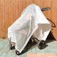 thumbnail image 3 of Cochecito De Bebé Mosquitera Transpirable Cubierta Completa Universal Bebé Bordado Mosquito Cortina Protector Solar Suave Mosquito Cubierta Con Patrón Lindo Para El Parque En Casa Al Aire Libre Noticed HA013677-00, 3 of 7
