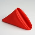 thumbnail image 3 of BalsaCircle 5 Pieces 20" Red Satin Napkins Wedding Party, 3 of 6