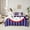 Blue Red White, variant on Castle Fairy 7-Piece Twin Baseball Bedding Set - Stripes Sport