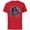 Red, variant on Marvel Studios’ Ms. Marvel Kamala Khan Hero - Short Sleeve Cotton T-Shirt for Adults - Customized-Black