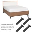 thumbnail image 3 of Bed Support Legs, Steel Thicker Base Strong Bearing Capacity Antislip Metal Adjustable Furniture Legs  for Home, 3 of 7