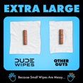 thumbnail image 4 of DUDE Wipes Unscented XL Flushable Wipes, 6 Flip-Top Packs Case, 48 Wipes per Pack, 288 Total Wipes (Pack of 4), 4 of 4