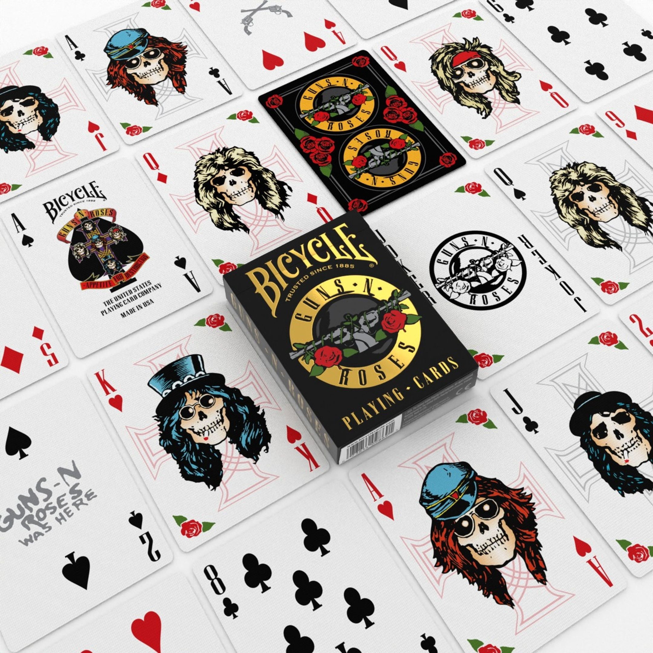 Bicycle Guns N Roses Playing Cards - Walmart.com