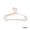 Pink, variant on 10 Pack Thick Plastic Clothes Hangers Non-Slip Shoulder Shape Retaining Wardrobe Hangers with Hooks for Coats Shirts Pants