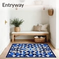thumbnail image 3 of ODIKA 8'x10' Machine Washable Non-Slip Area Rug, Cool High Traffic Rug, Blue, 83151, 3 of 7
