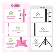WinSpin 24 Dual Use Prize Wheel Tabletop or Floor Stand Fortune Spinning Pink