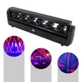 thumbnail image 3 of Moving Head Stage Light 6 Head Stage Bar Light Red Laser Beam DJ Party Disco Strobe Light, 3 of 12