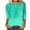 Mint Green, variant on SHE IS My Items Long Shirts for Women Fall Long Sleeve Tops for Women Cotton Blouses for Women Long Sleeve Loose Fitting Basic Tees for Women