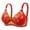 Red, variant on snowsong Wireless Bras,2024 New Style Women's Embroidery Print Comfortable Breathable Non-Underwire Adjustable Push-up Bra,Bras for Women,Push up Bras,Plus Size Bras, Beige L