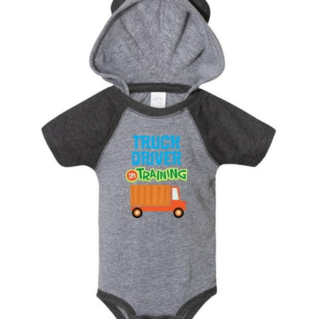 

Inktastic Truck Driver In Training Gift Baby Boy Bodysuit