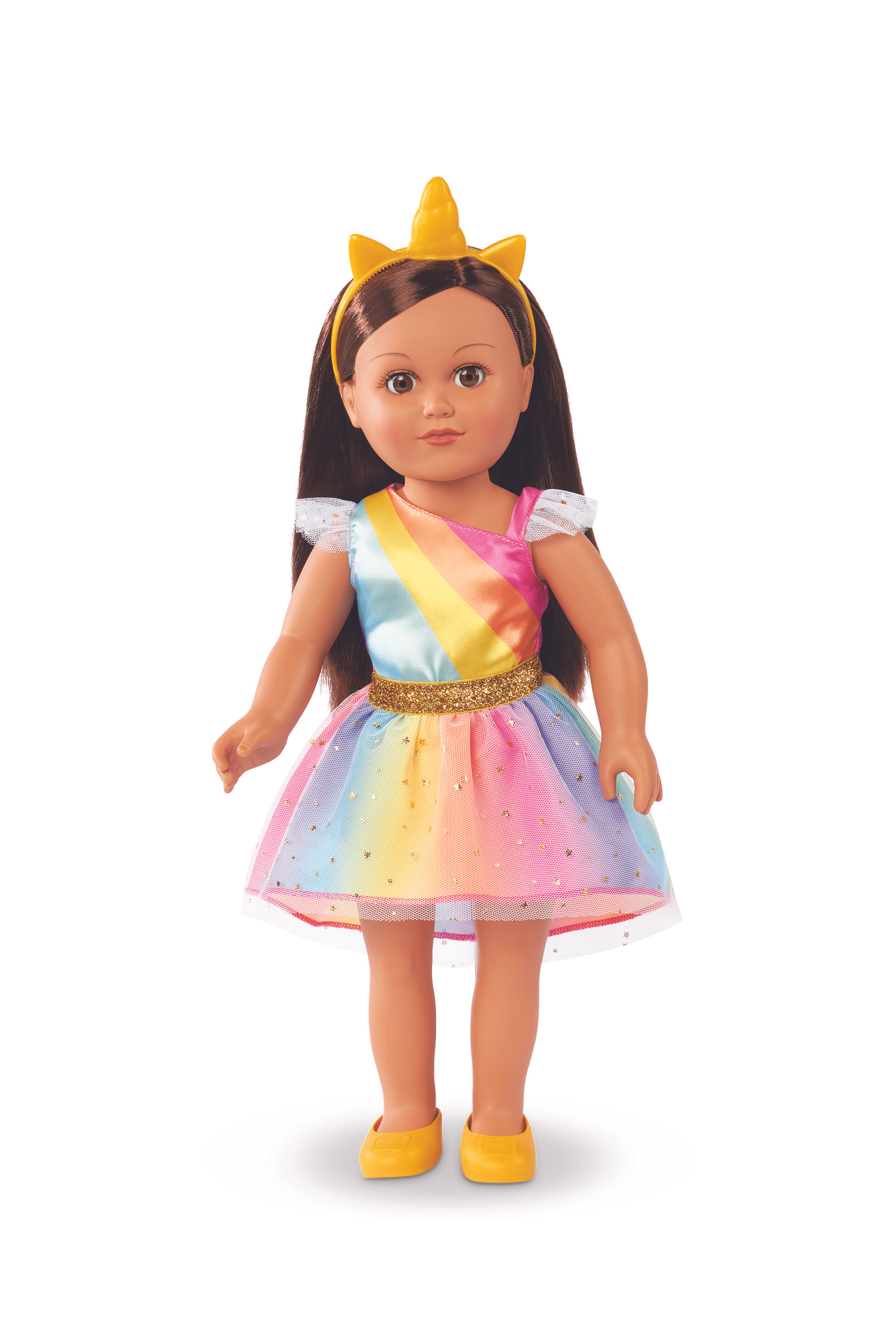 My Life As Poseable Ballerina 18 Doll Brunette Hair Green Eyes Walmart