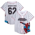 thumbnail image 1 of Camiseta de Béisbol Marvel Spider-Man para Niños Talla 7 Blanca 62 cm, 1 of 7