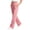Pink, variant on choiix Women's Fleece Lined Sweatpants with Pockets Drawstring Wide Leg Joggers Loose Casual Lounge Trousers White S