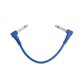 thumbnail image 2 of Colorful Guitar Effect Pedal Cables Instrument o Leads Patch Cord 21cm Length 1/4 Inch Right Angle TS Plug 6pcs/pack, 2 of 5