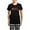 With Checker Pant, variant on CafePress - Buon Natale Women's Dark Pajamas - Women's Short Sleeve Print T-Shirt and Pants Dark Cotton Pajama Set
