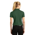 thumbnail image 2 of Sport-Tek V Neck Polo (L469) Forest Green, S, 2 of 2