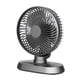 thumbnail image 2 of Ventilador de Escritorio USB | Ventilador Silencioso 3 en 1 con Recirculación, Cabezal Giratorio Oscilante, 3 Velocidades Ajustables, Portátil para Oficina o Hogar, Recargable USB Tipo-C, Gran Flujo, 2 of 5