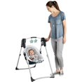 thumbnail image 6 of Graco Slim Spaces Compact Baby Swing, Etcher, Infant, 6 of 10